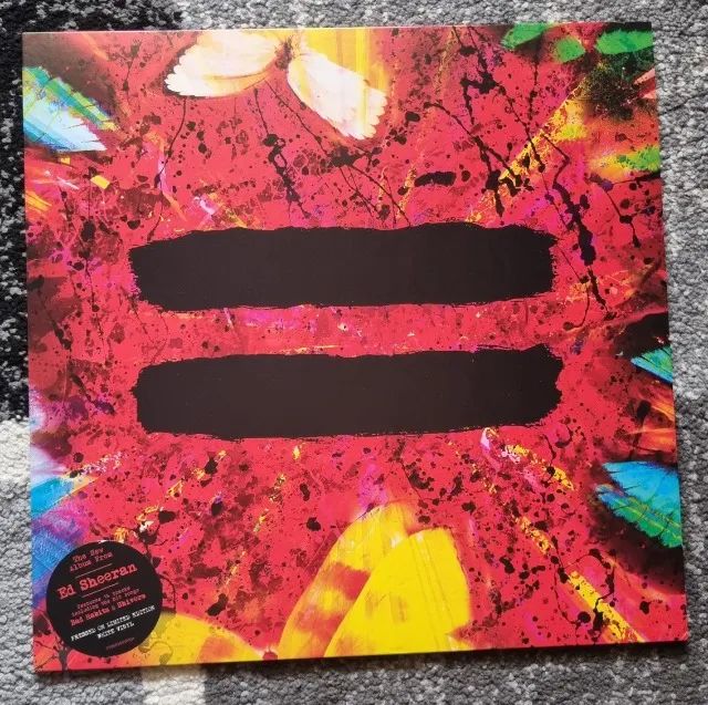 LP / Disco de Vinil - Ed Sheeran - Equals = (Vinil Branco / Ed. Limitada)