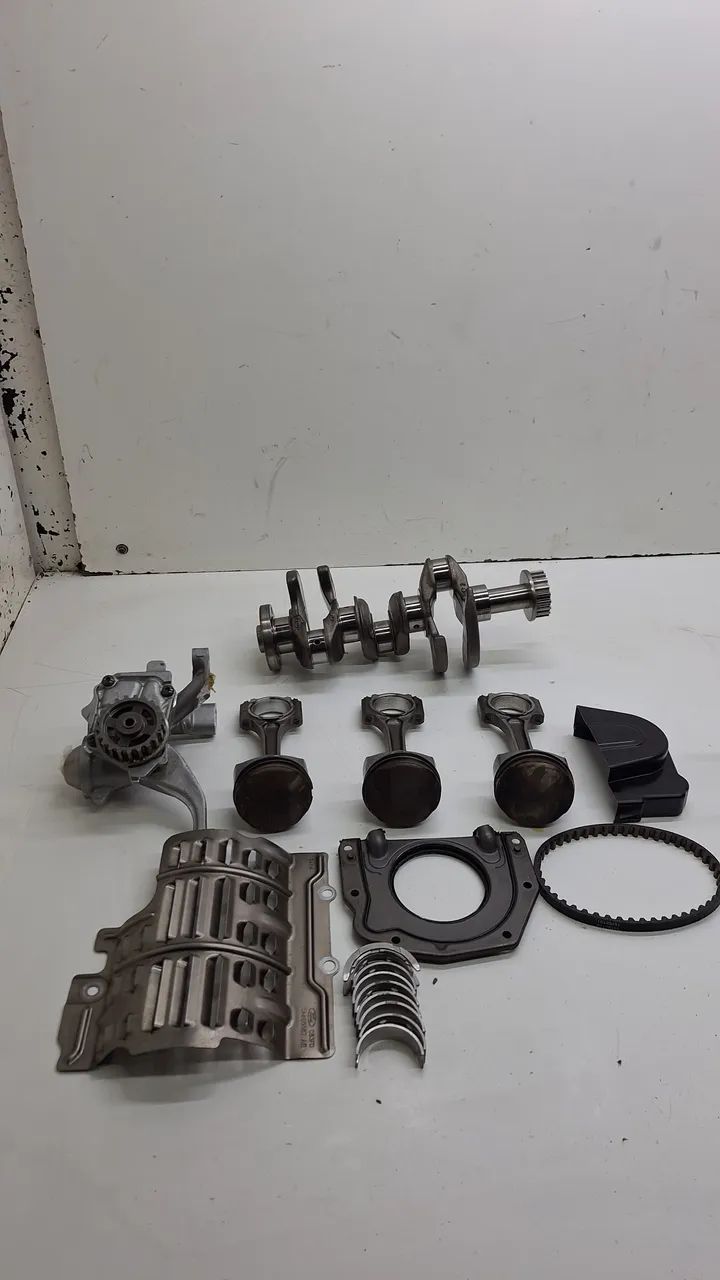 Kit Motor Pistão, Biela, Bronzina Ford Ka 1.0 3cc 12v 2015 - Foto 2