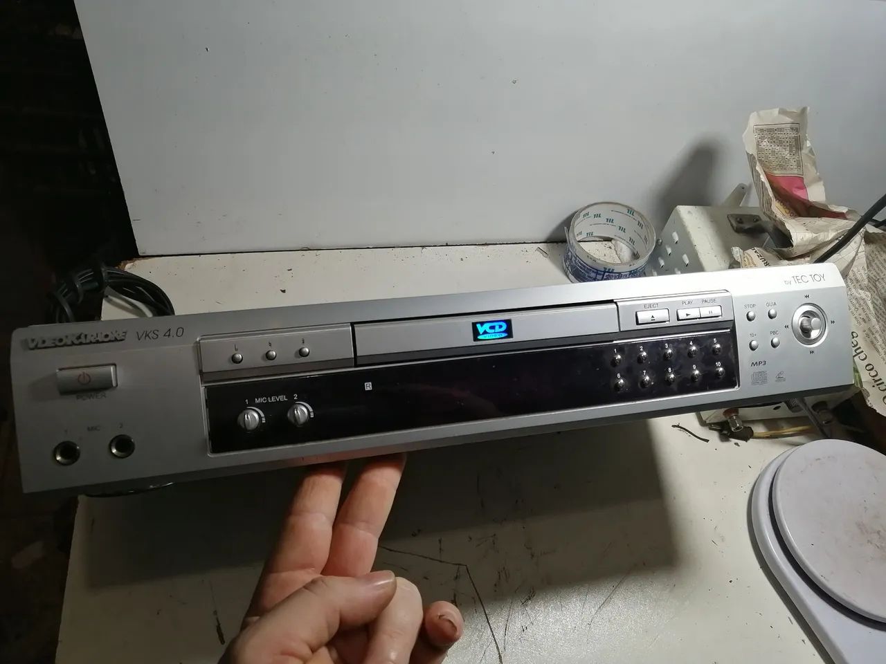 Videoke pra uso de peças ou partes!