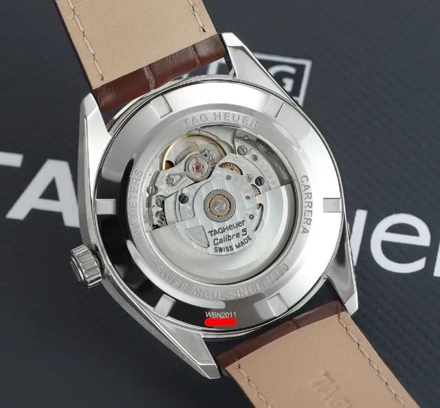 Relógio TAG HEUER CARRERA AUTOMÁTIC PULSEIRA DE COURO  - Foto 4