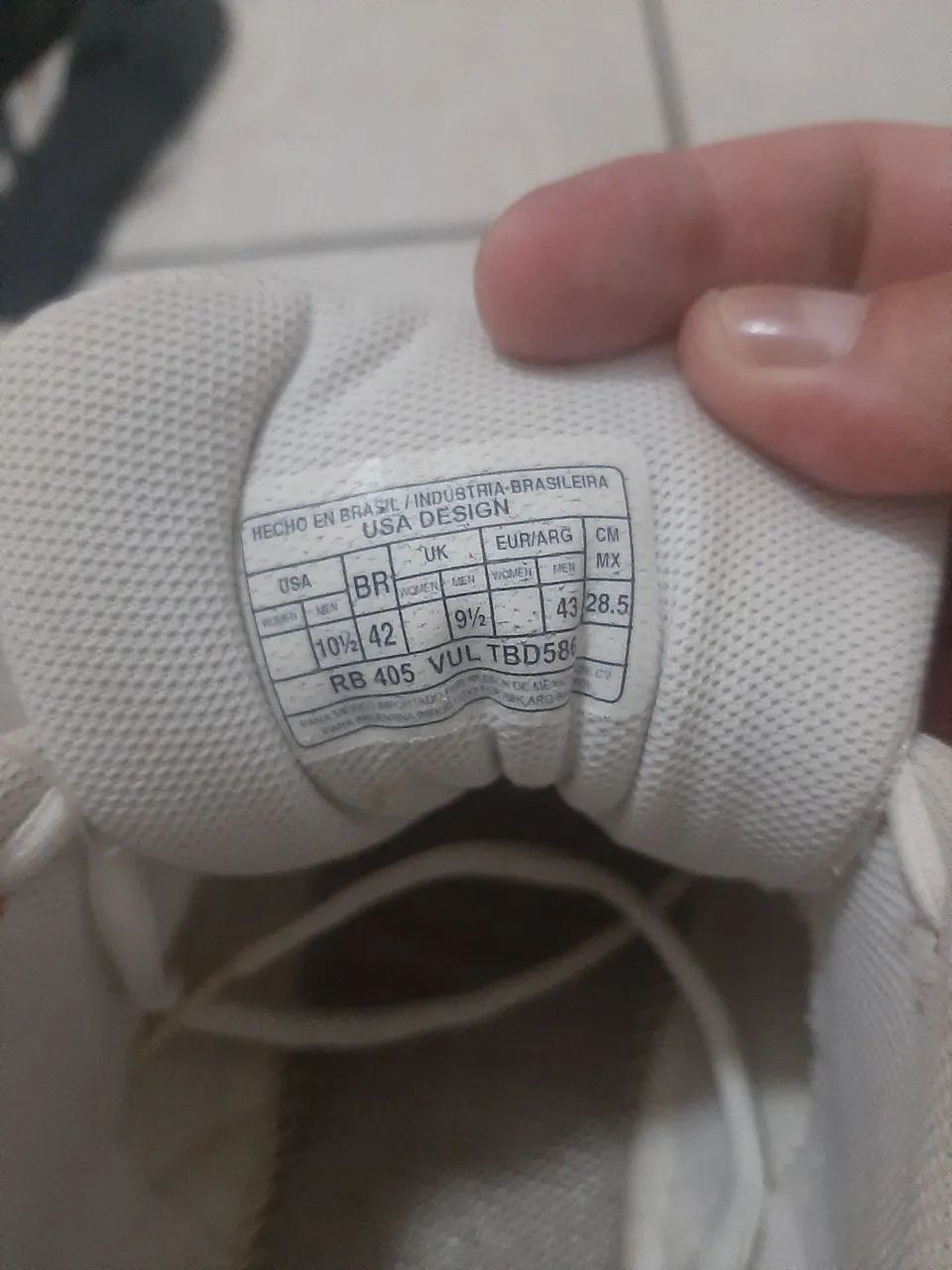 Tênis Reebok  dmx Branco 42 - Foto 3