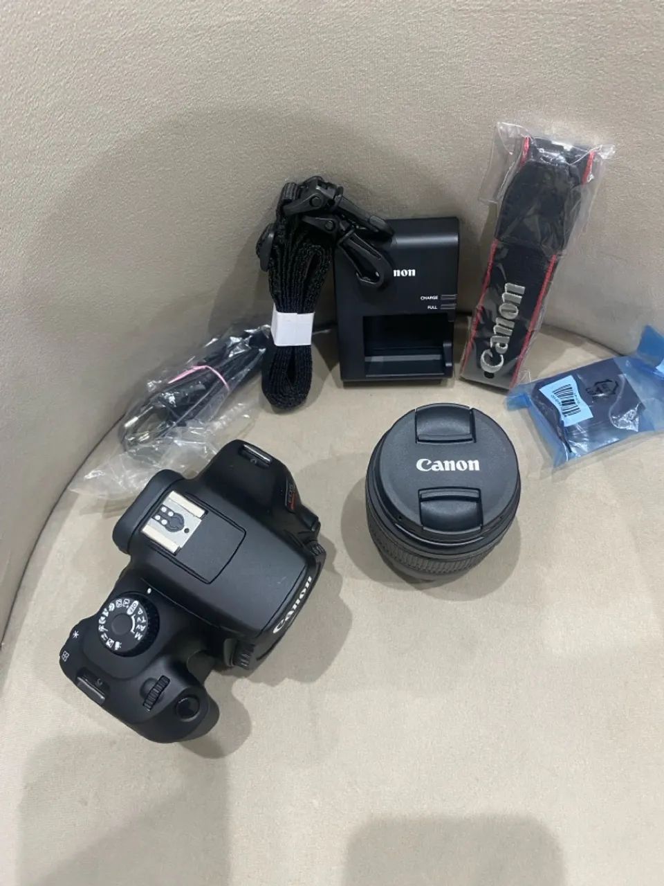 Câmera Canon DSLR com Lente T100 - Foto 2