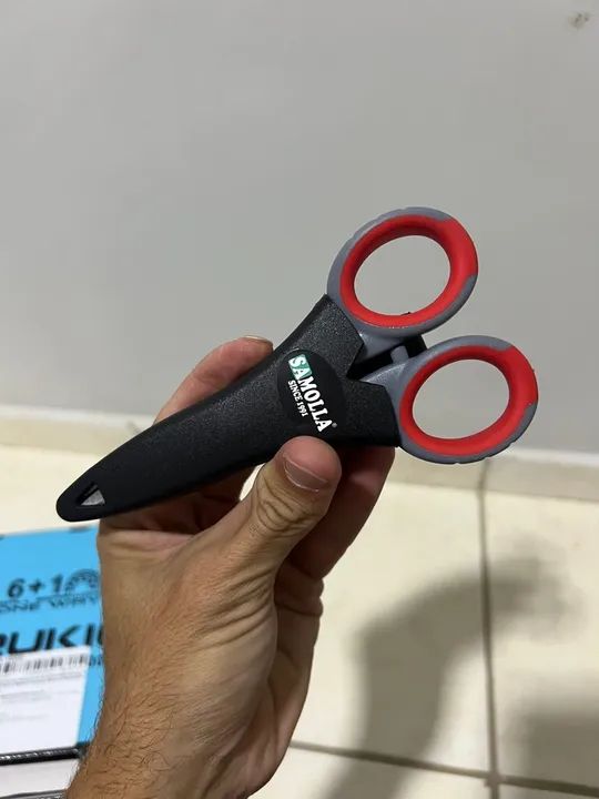 Carretilha de Pesca Deukio ka10000+ tesoura de pesca - Foto 3