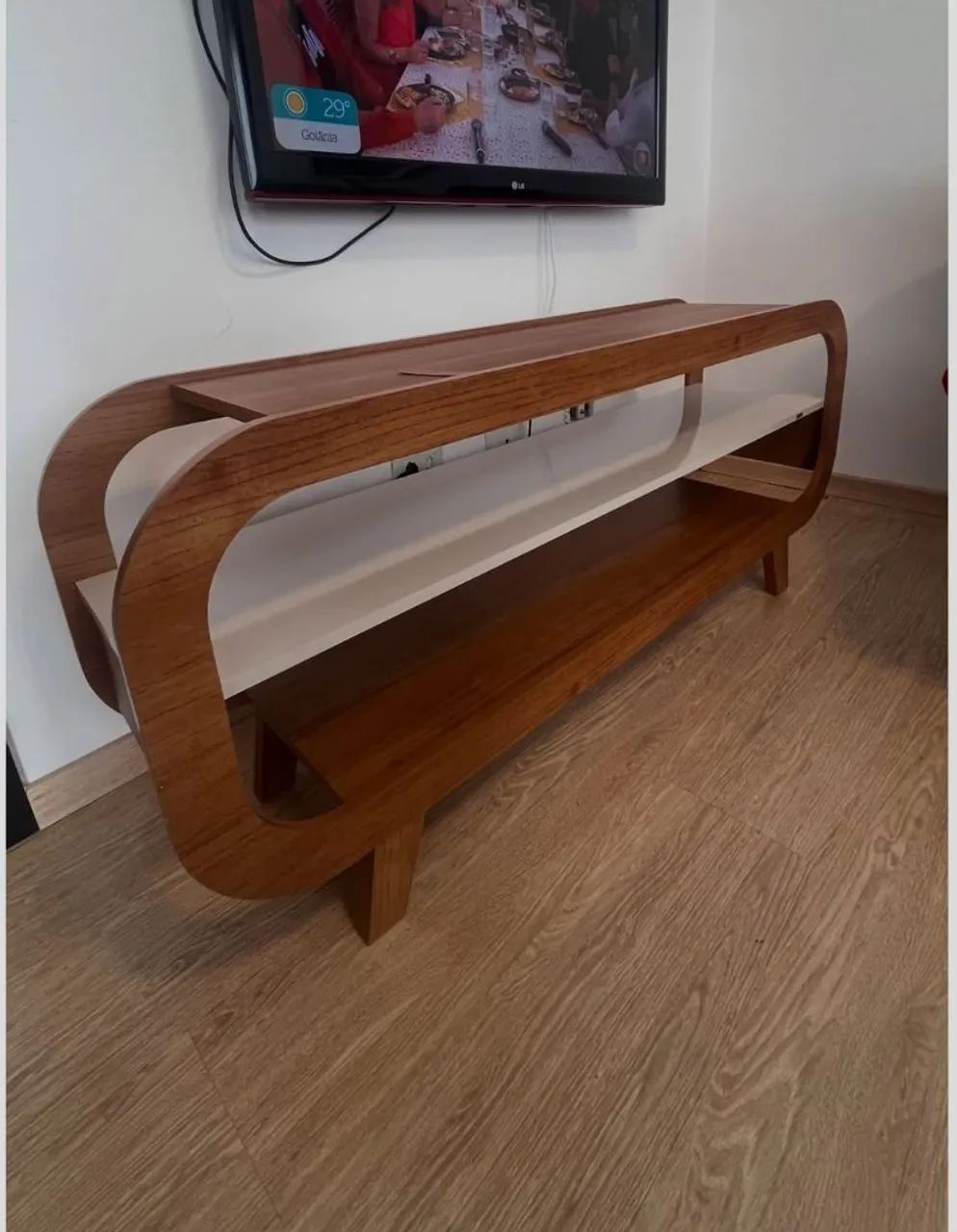 Promoção Rack Marrom 53" - 20/10