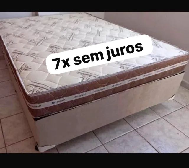 Cama box colchão d33 e base 