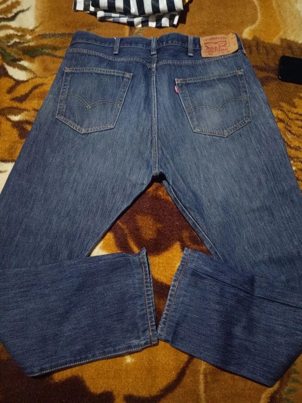 Calça Jeans Masculina Azul - Foto 4