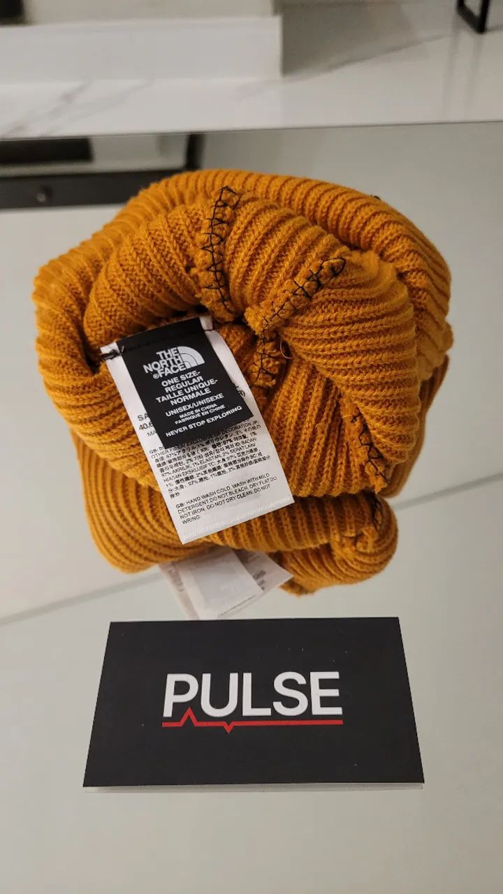  Touca Gorro Marinheiro The North Face Laranja - Original, nova - Foto 4
