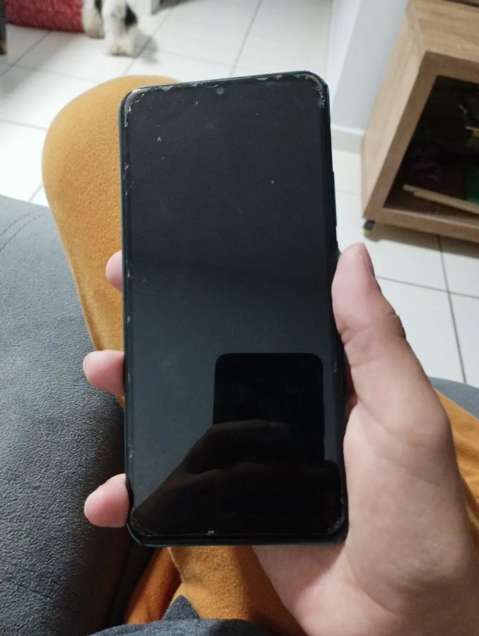 Celular redimi note 9, com película
