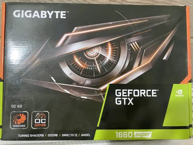  Placa de Vídeo Gigabyte - GeForce GTX 1660 Super OC, 6GB GDDR6 - Foto 2