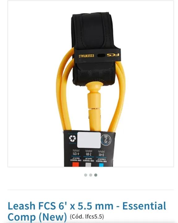 Leash FCS Comp 6ft - Foto 2