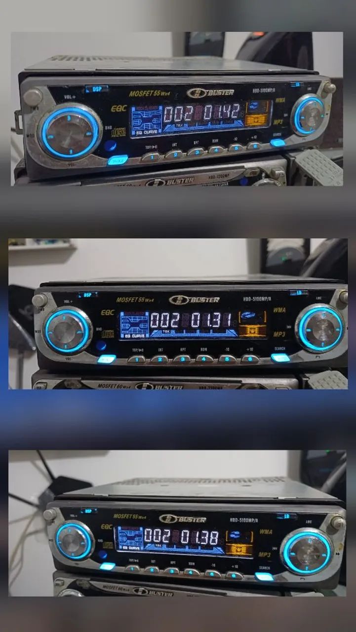 Hbuster 5100 ( NÃO TEM USB NEM BLUETOOTH )
