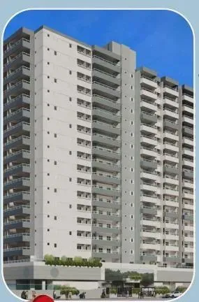 Apartamento para Venda em Praia Grande, Vila Caiçara, 2 dormitórios, 1 banheiro, 1 vaga