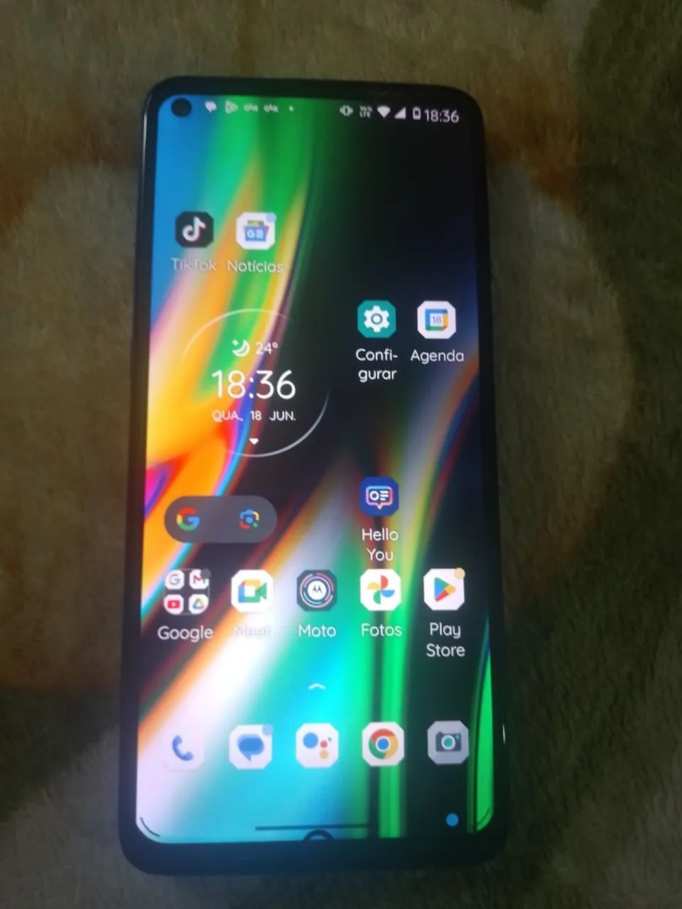 Moto G9 Plus zero Turbo Power