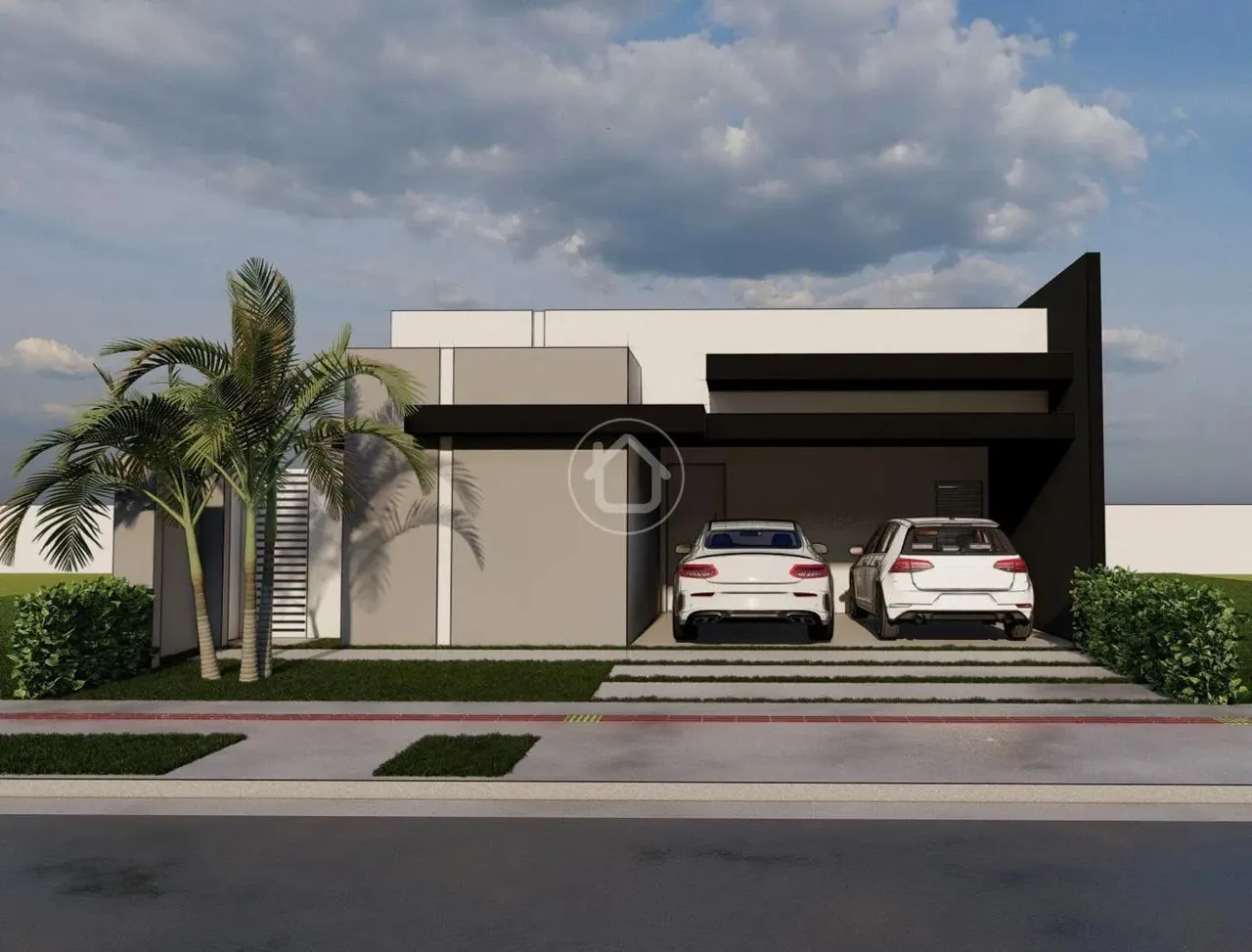 CASA TERREA EM CONDOMINIO: 02 SUITES + 01 QUARTO