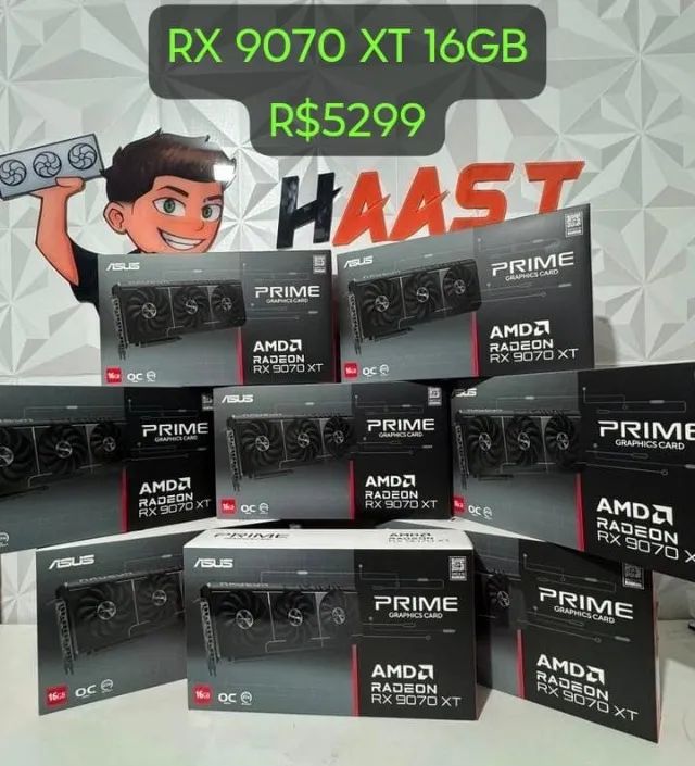 Placa de Video RX 9070 XT Aceito Trocas [Nova]