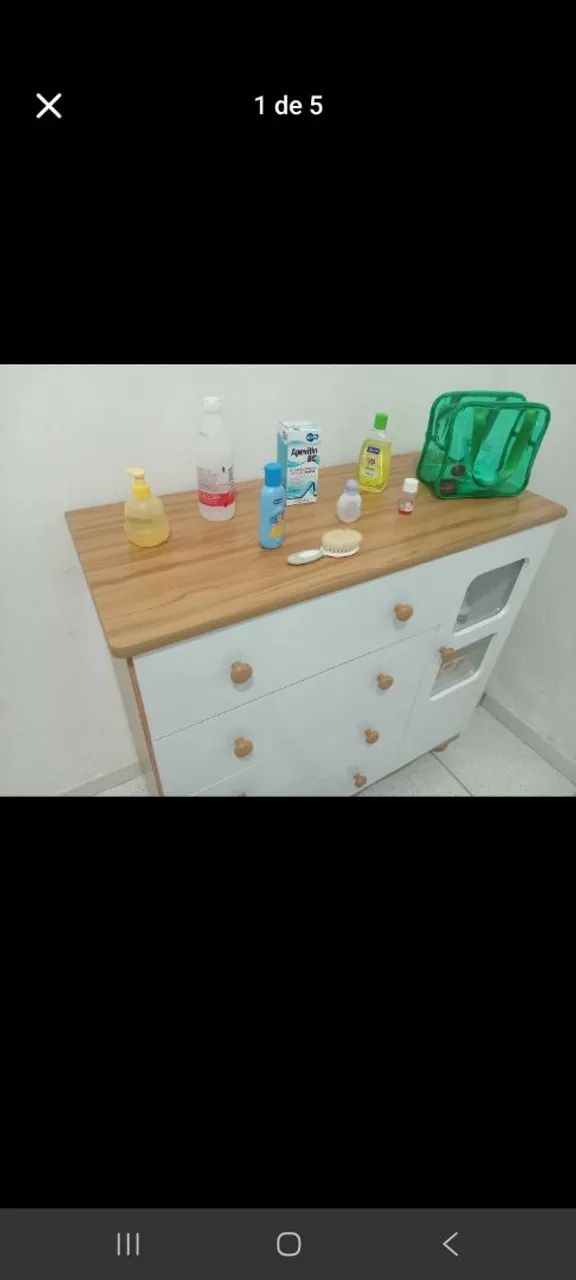 Berço e cômoda pra venda imediata  - Foto 5
