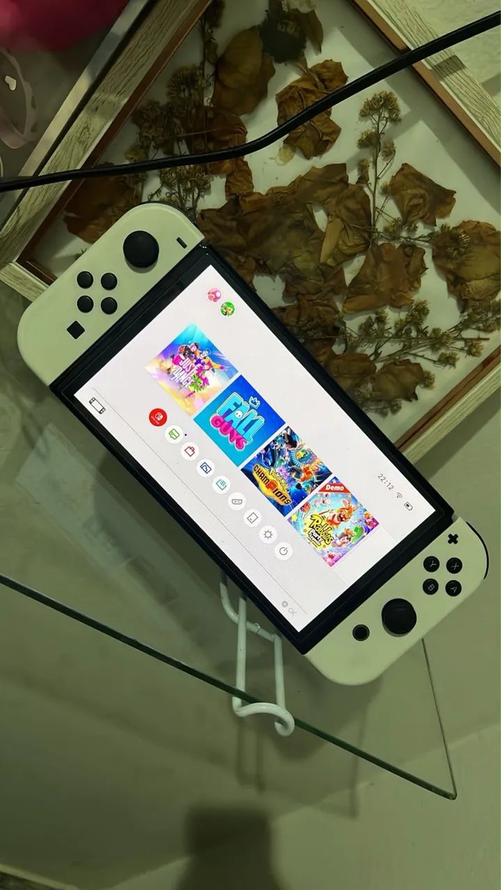 Nintendo Switch OLED Branco - Foto 3