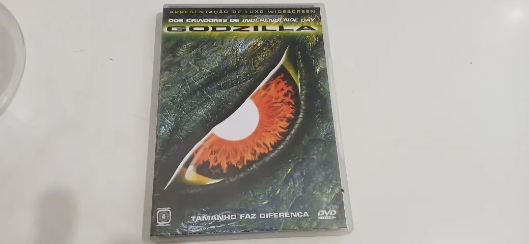 Godzilla 1998 Dvd Edição Especial Widescreen De Luxo