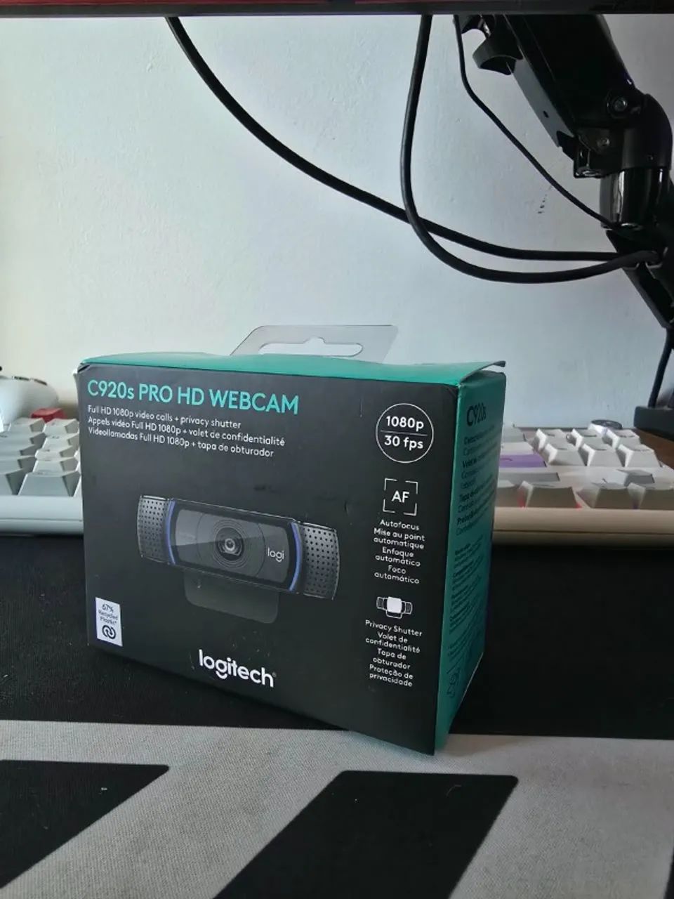 Webcam Full HD Logitech C920s Pro - Foto 2