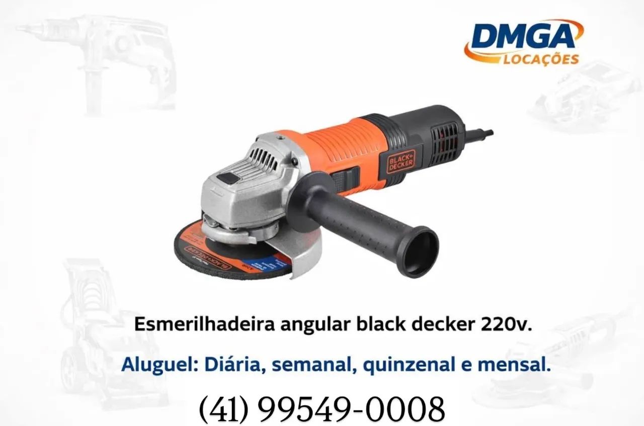 Aluguel - Esmerilhadeira Angular