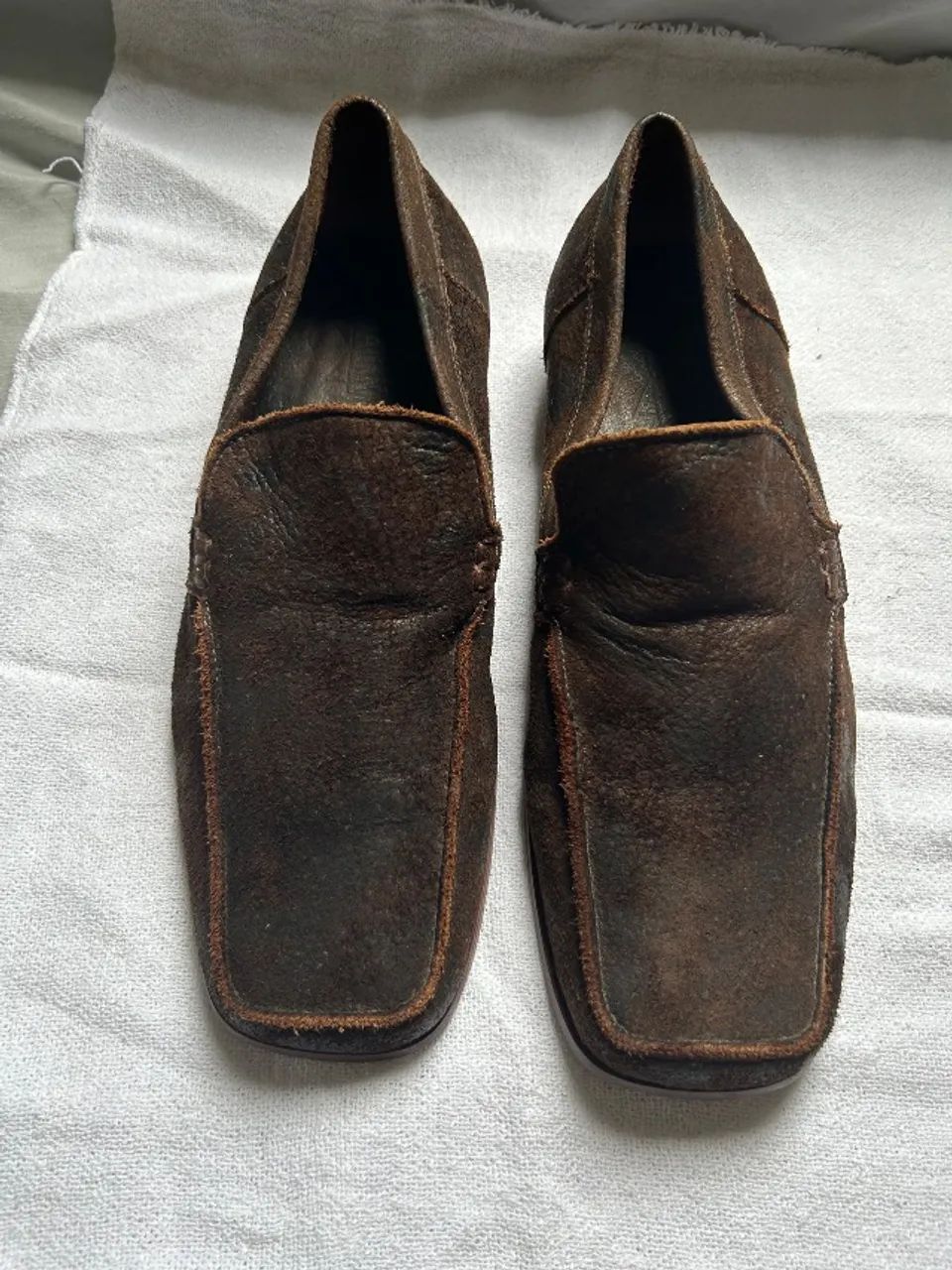 Sapato mocassim camurça Side Walk