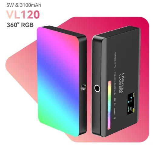 Super Led Ulanzi VL120 RGB original- lacrado - Foto 2