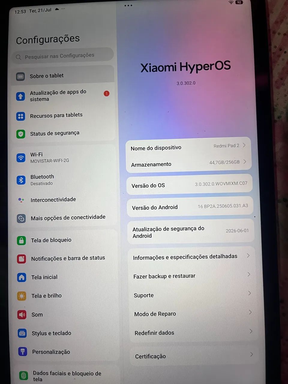 VENDO Redmi Pad 2 - 256GB | 8GB RAM - Foto 4
