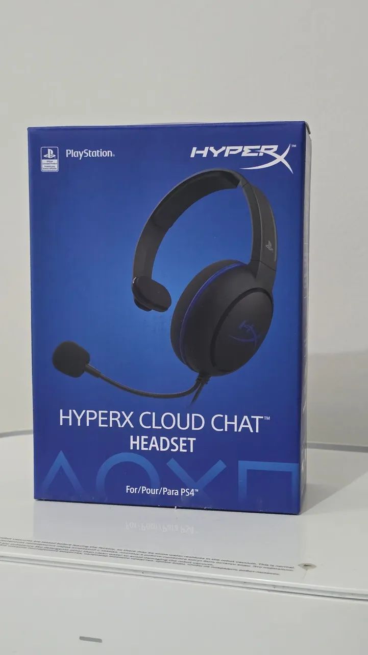 Headset HyperX Cloud Chat Original Novo Lacrado - PS4 e PS5 - Foto 2