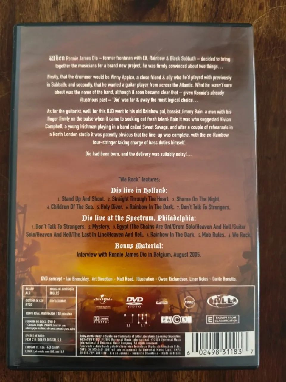DVD DIO - We Rock - Foto 2