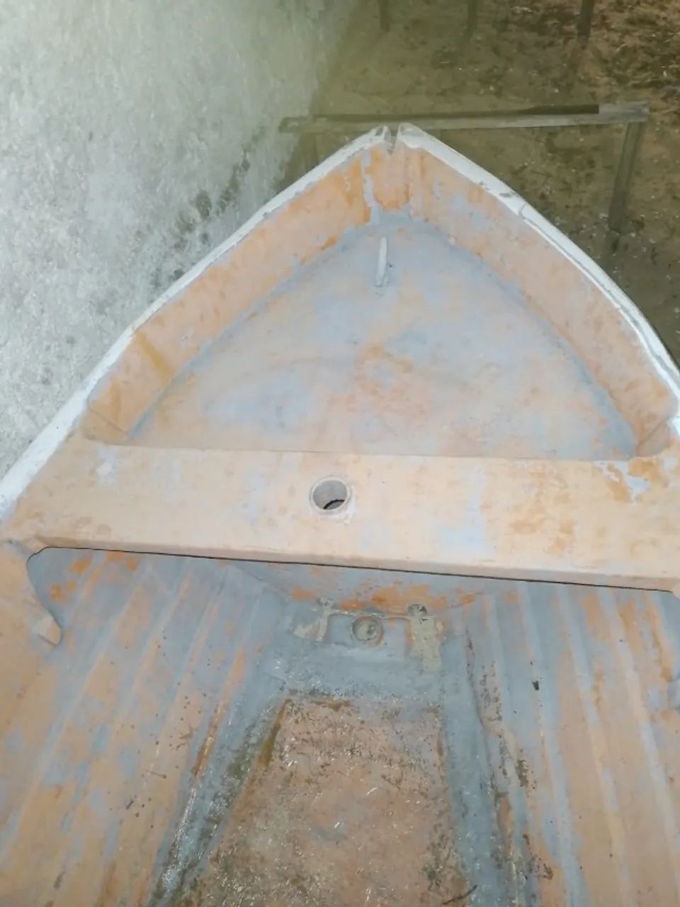 Bote em fibra de vidro e motor - Foto 5