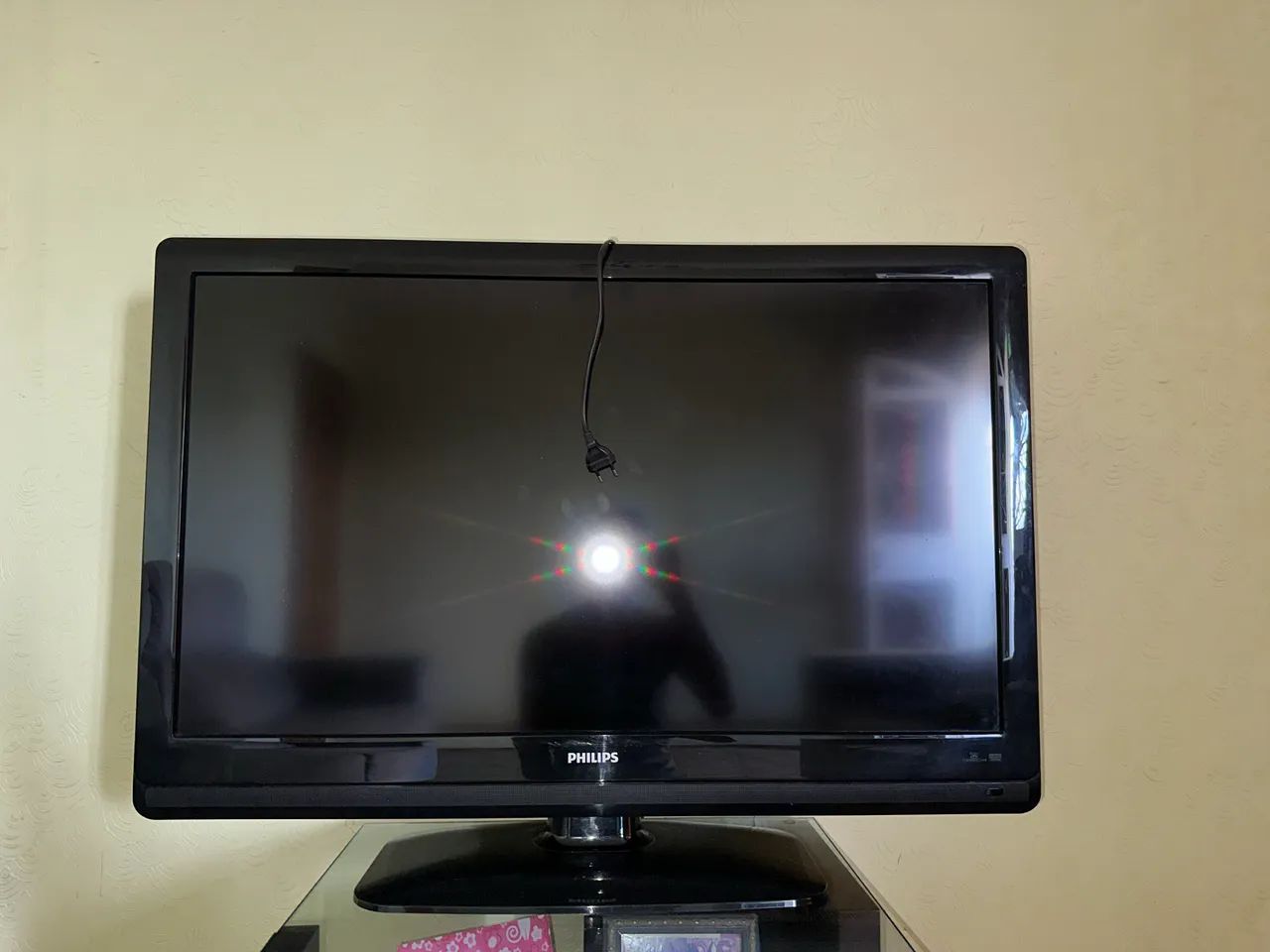 Televisão funcionando 