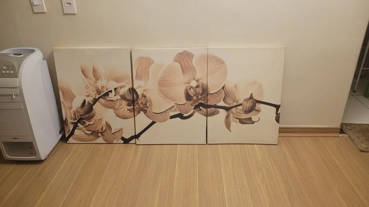 Quadro 3D orquídeas  - Foto 3