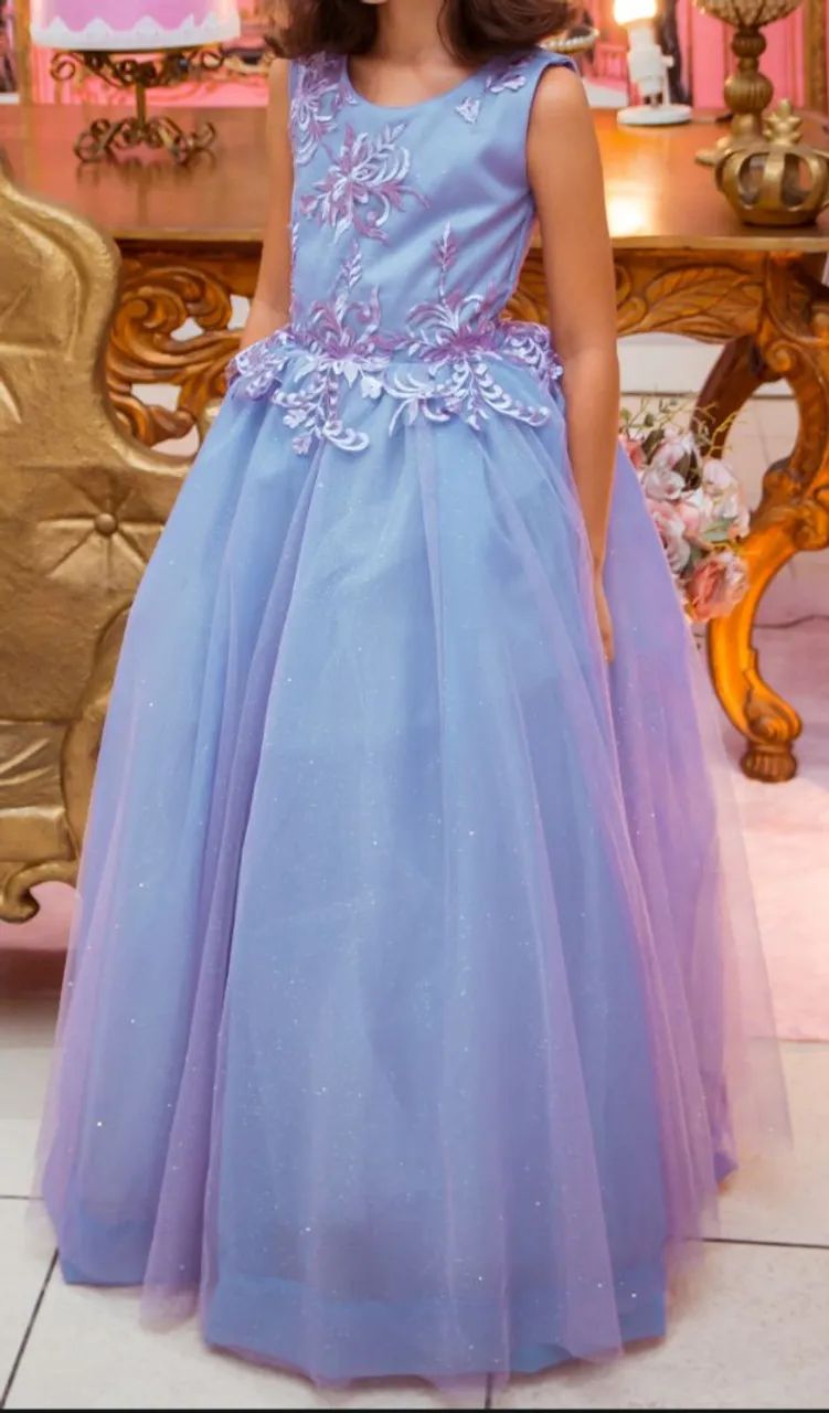 VESTIDO PRICESA INFANTIL  - Foto 2