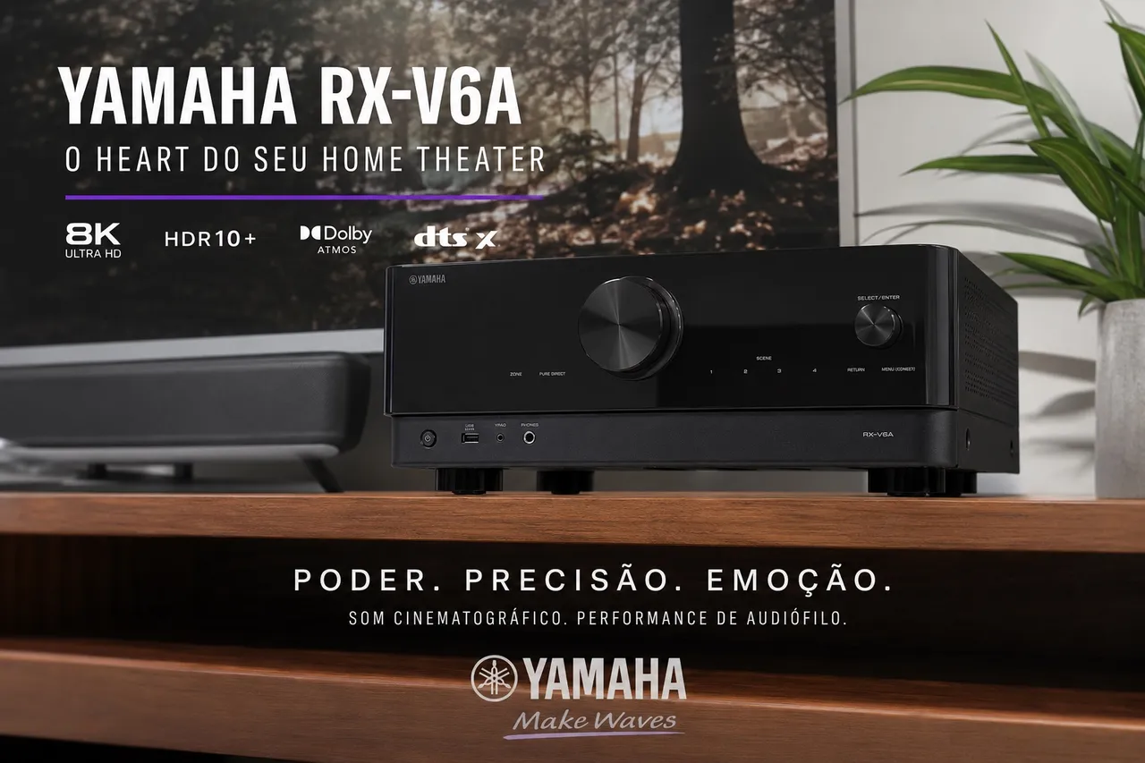 Receiver Yamaha Aventage RX-A1040 - Aparelhos de Som - Vale dos