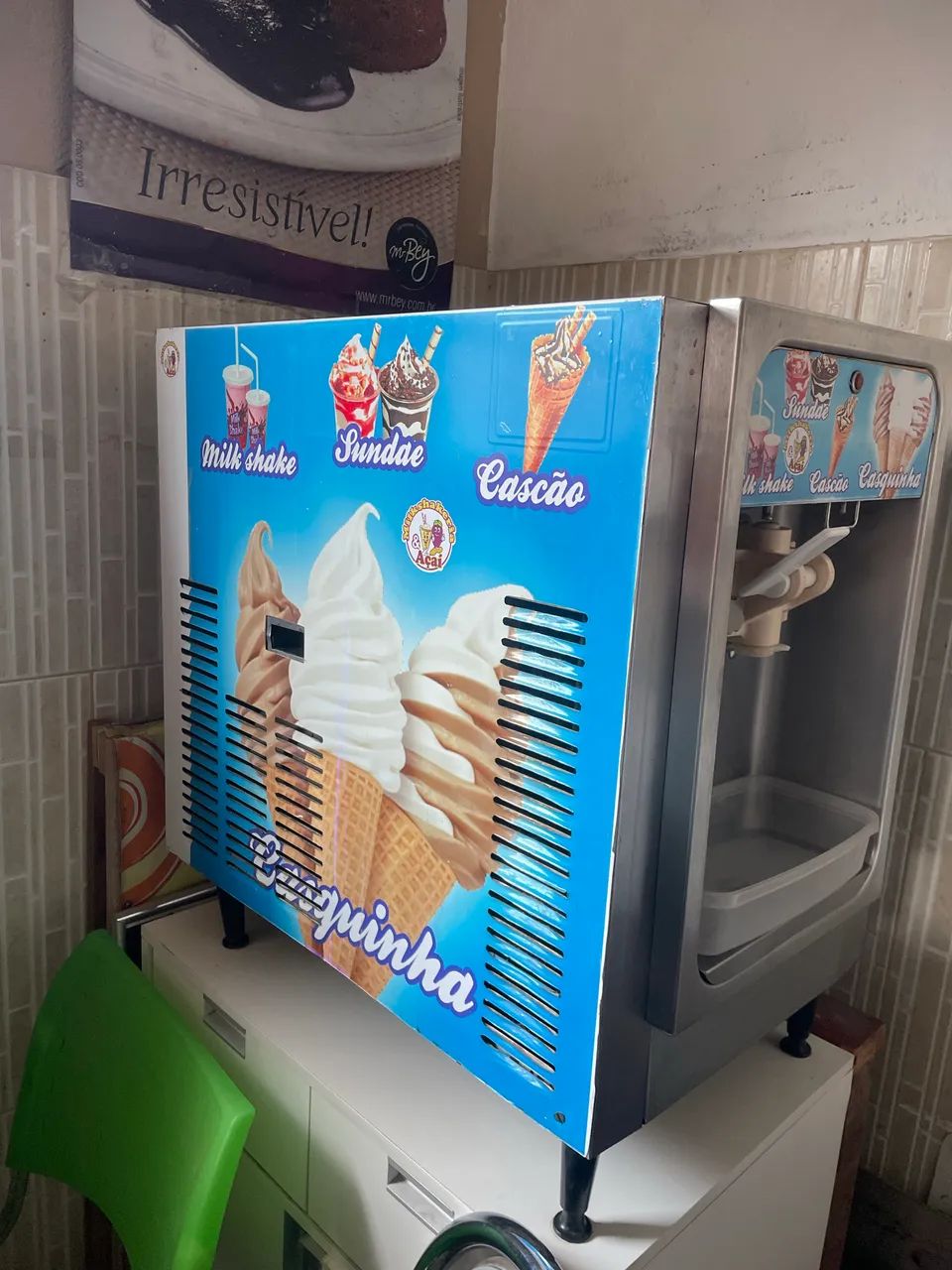 Máquina de sorvete expresso tipo casquinha  - Foto 3