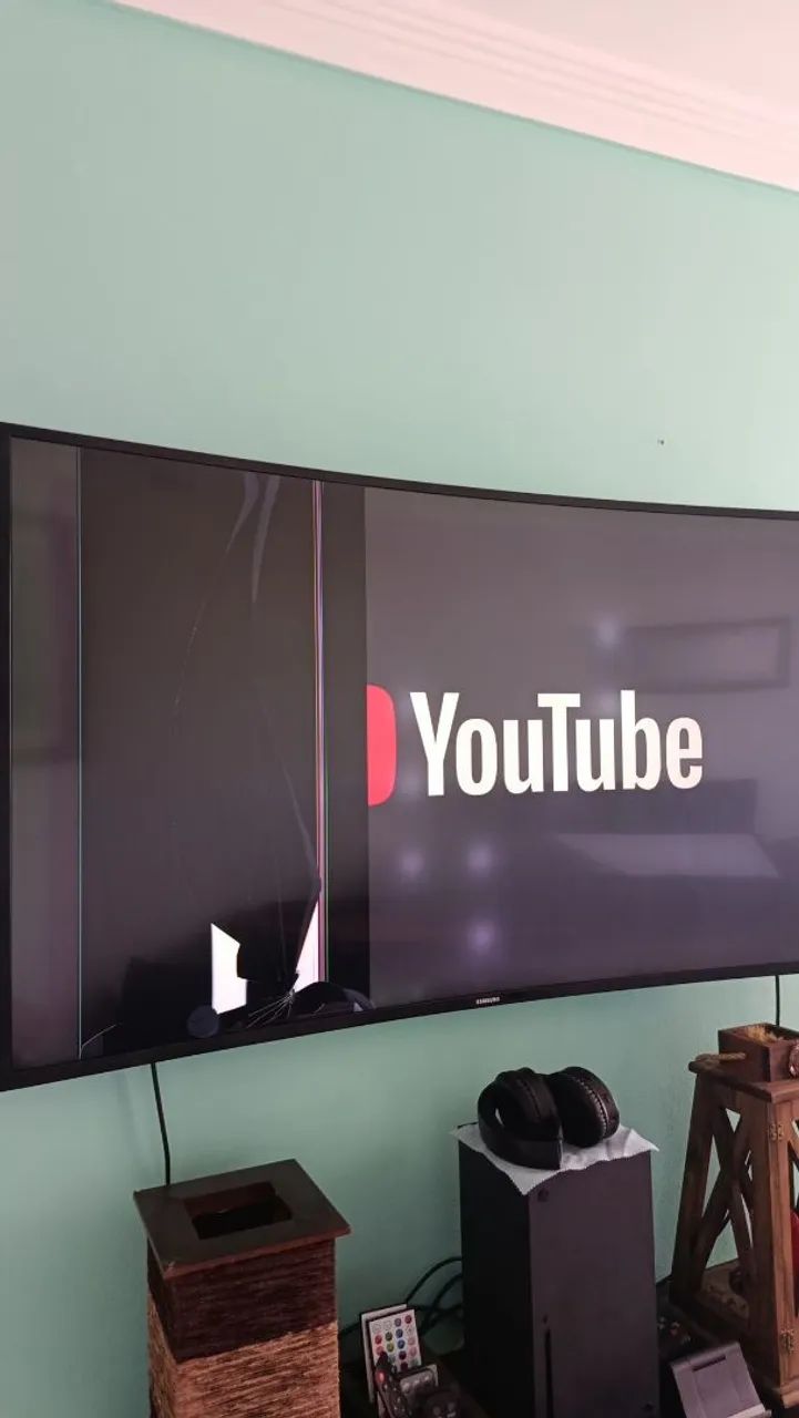 Smart TV Samsung 48" com defeito - Foto 3