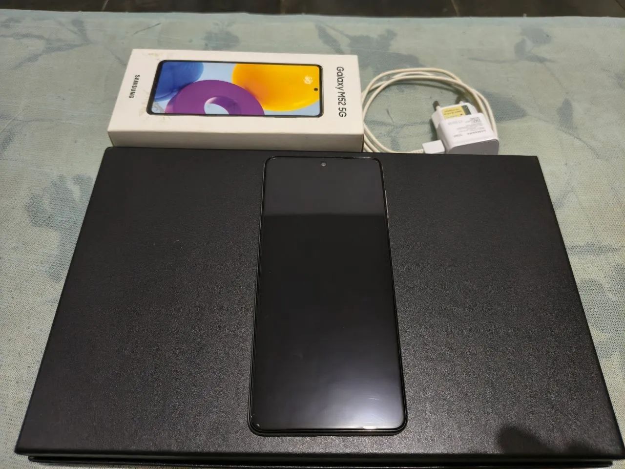 Galaxy M52 5G Branco NFC 128gb Completo - Foto 5