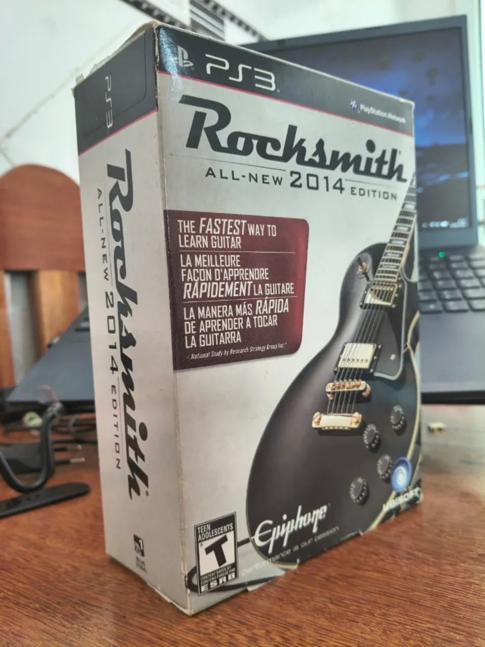 Cabo real tone + Jogo Rocksmith Ps3 - Foto 4