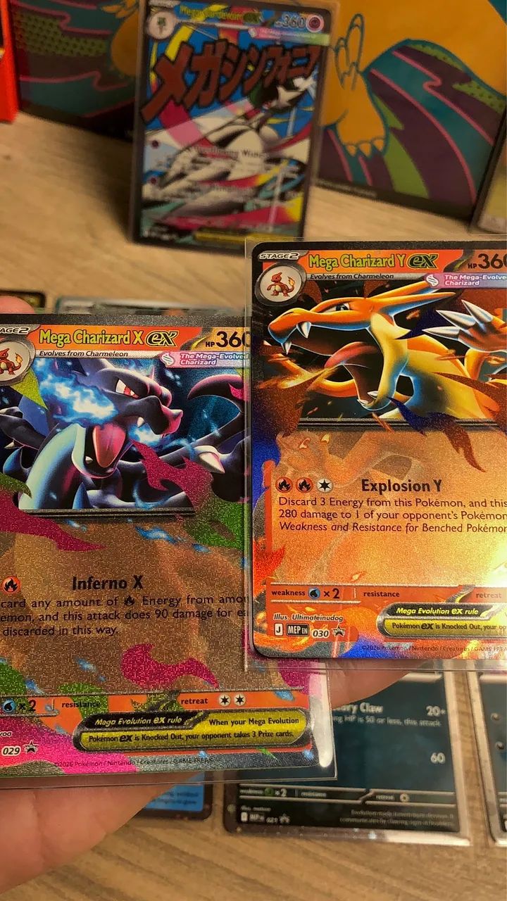 Cartas PROMO Pokémon TCG Mega Evolution + Brindes / Inglês Global / Envio Rápido  - Foto 5