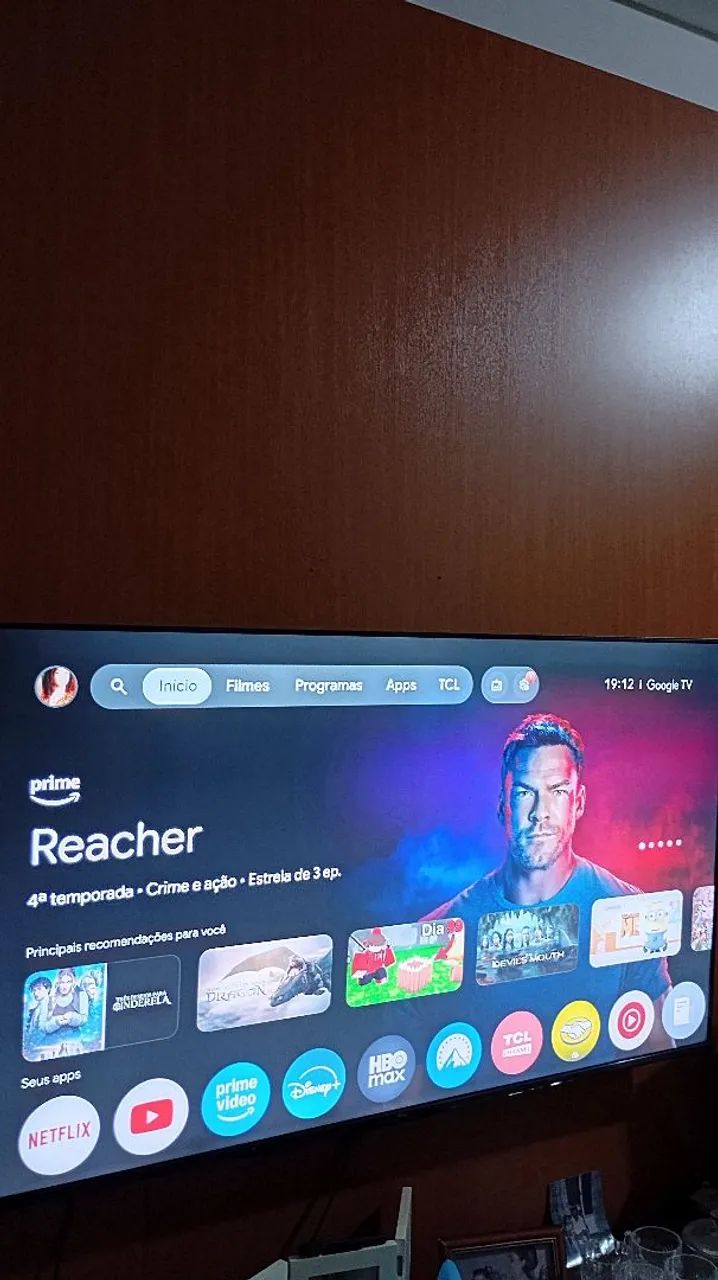  uma Smart TV TCL 50 polegadas  - Foto 2