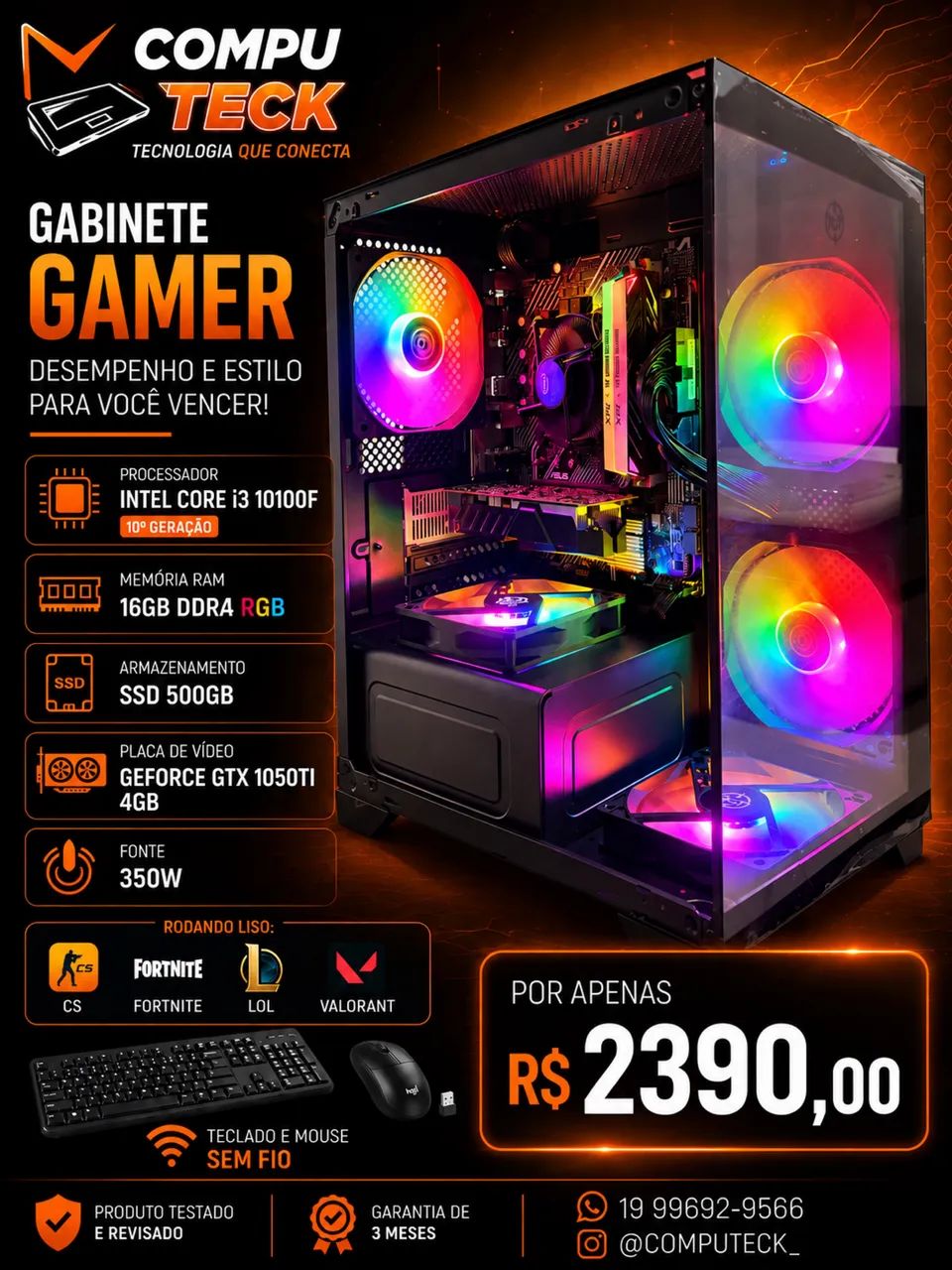 I3 10100f Gamer  - Foto 4