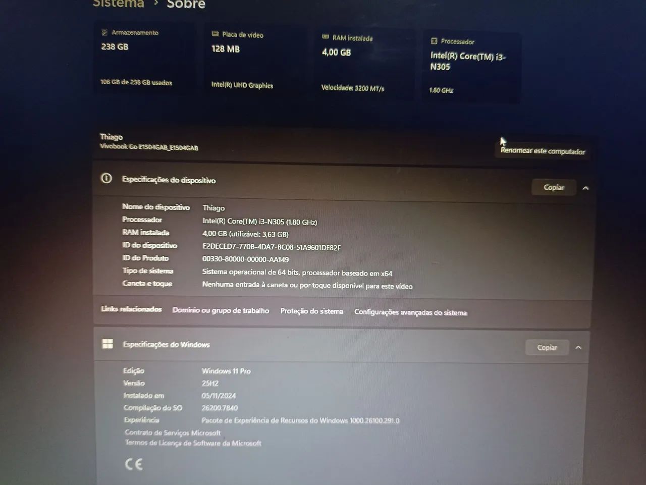 Notebook Asus Vivobook - Foto 5