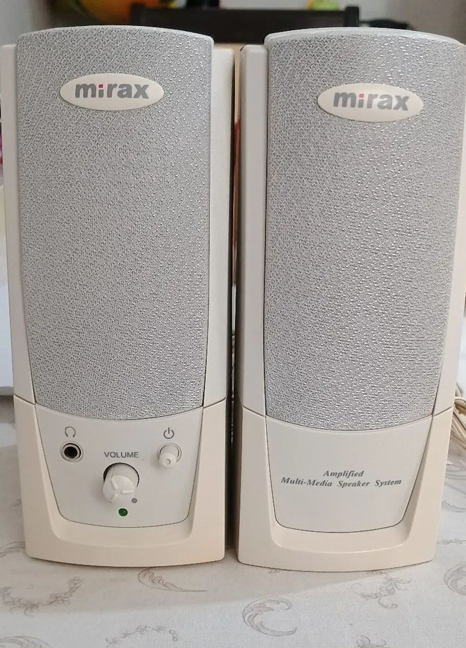 Caixa de Som MIRAX para Pc - Nova