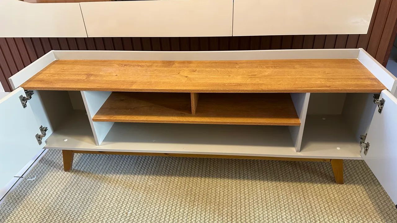 Rack Sala Turim para TV até 65 Polegadas - Foto 3