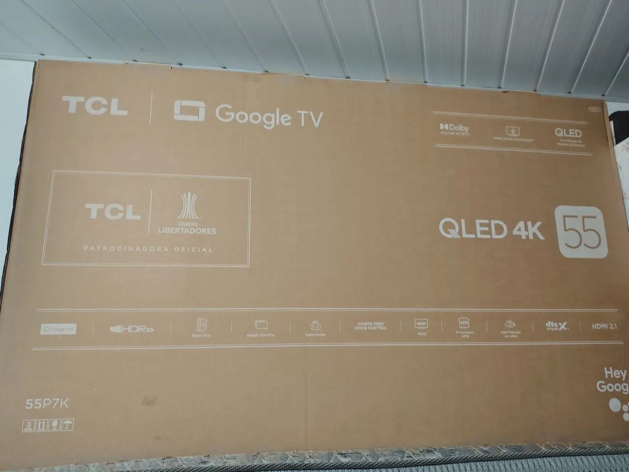 Tv led 55 polegadas 4K 