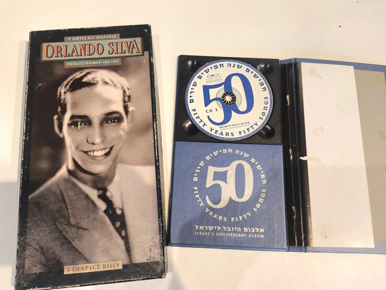 CD BOX - ORLANDO SILVA O CANTOR DAS MULTIDÕES 1935 - 1942 + 1 CD