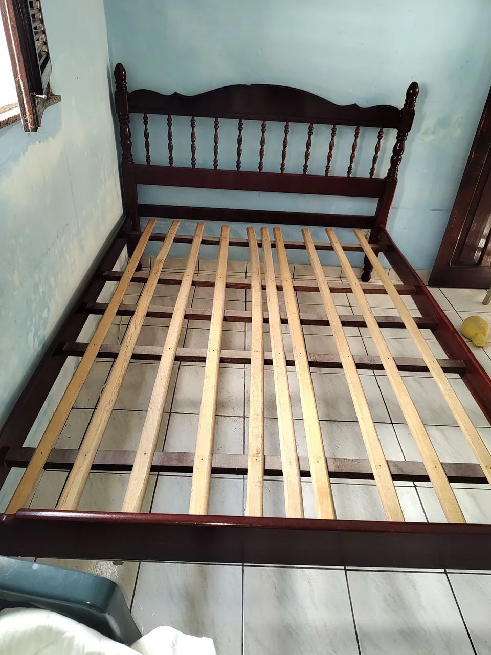 Cama casal madeira