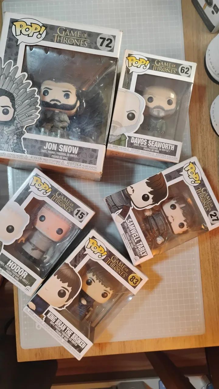 Coleção Funkos POP Game of Thrones - Diversos  - Foto 3