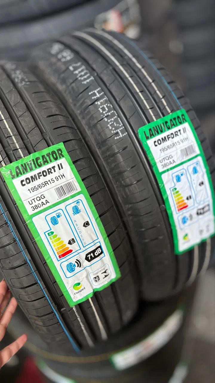2 pneus 195/65/15 Lanvigator - Peças para carros, vans e