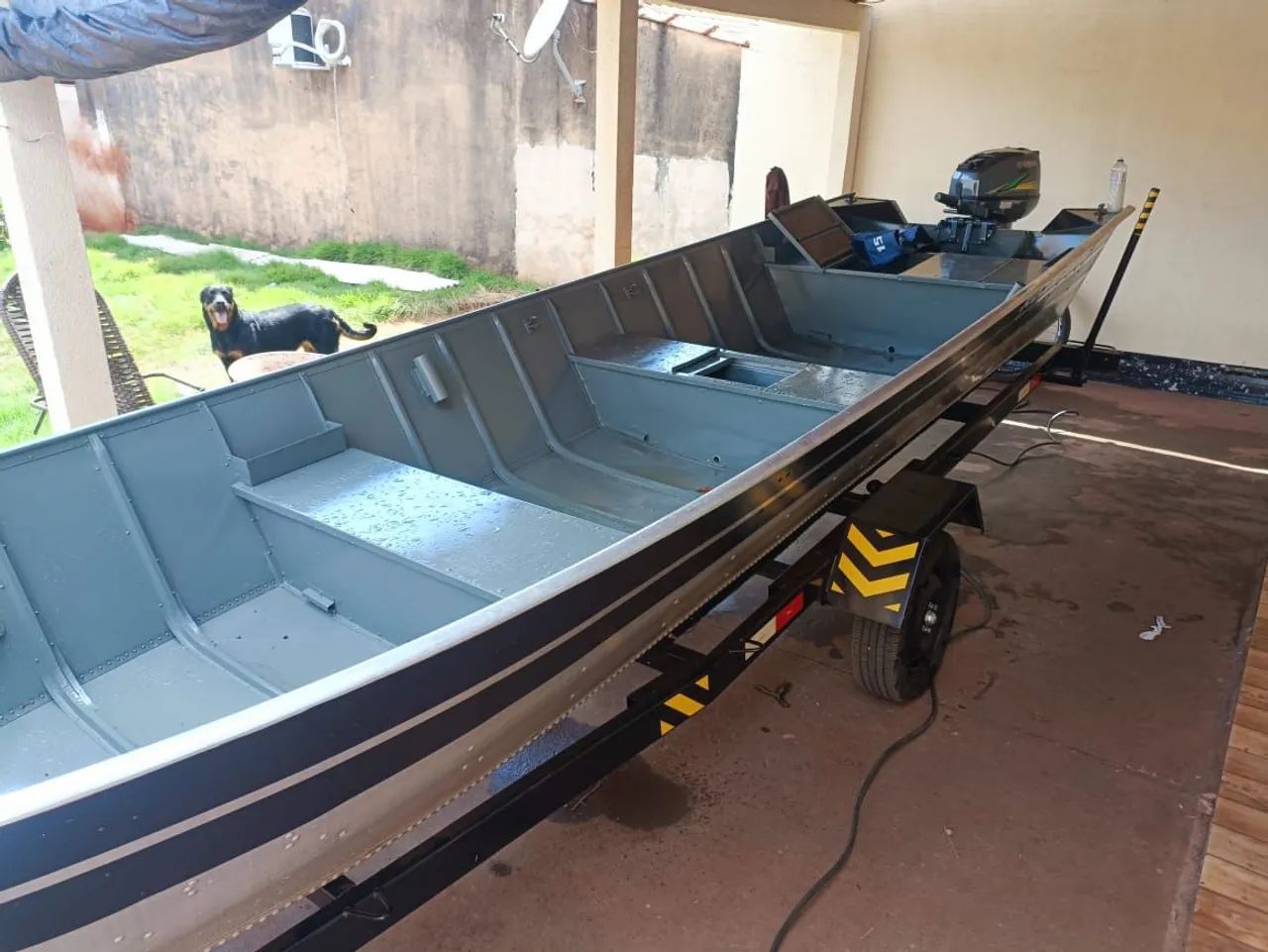 Vendo Conjunto de Barco, Carreta e Motor 2024 - Foto 3